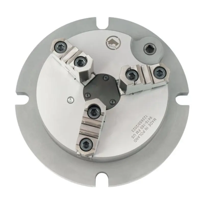Bison 9416 3 Jaw Lathe Chucks Base Mounted  | MSC Industrial Supply Co.