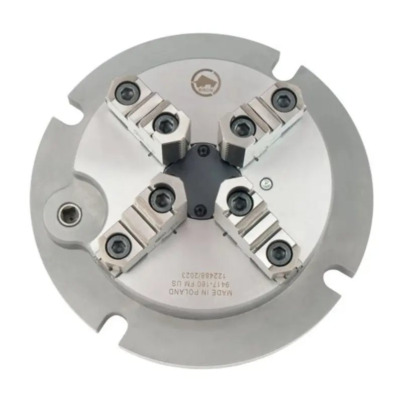 Bison 9417 4 Jaw Lathe Chucks Base Mounted  | MSC Industrial Supply Co.
