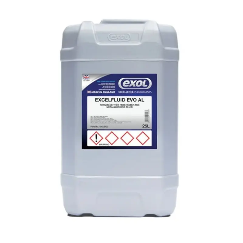 Exol Excelfluid EVO AL Soluble Cutting Fluids  | MSC Industrial Supply Co.