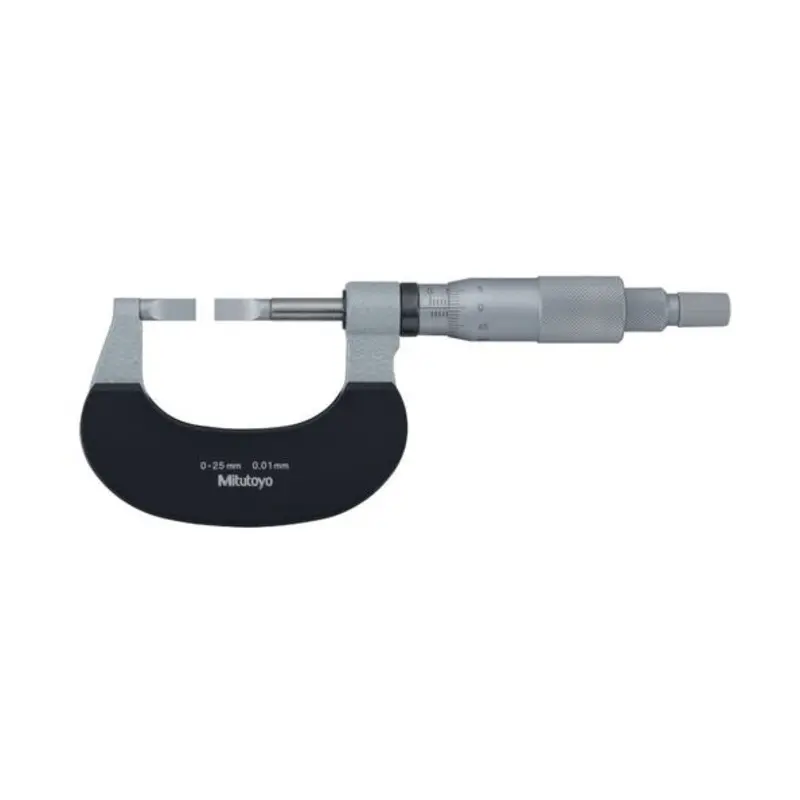 Mitutoyo 122 Series Hardened Steel Blade Micrometers  | MSC Industrial Supply Co.