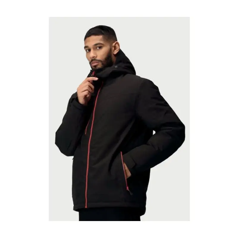 Regatta Size XL Navigate Waterproof Insulated Jacket - Black/Classic Red