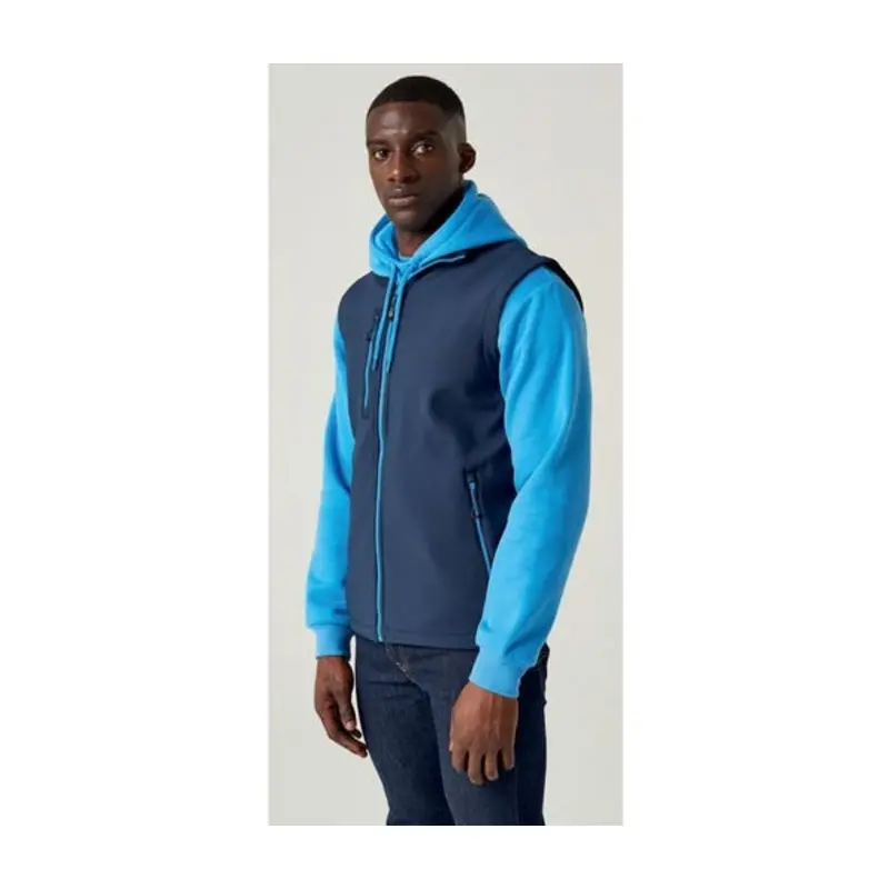 Regatta Size S Navigate 2 Layer Softshell Bodywarmer - Navy/French Blue