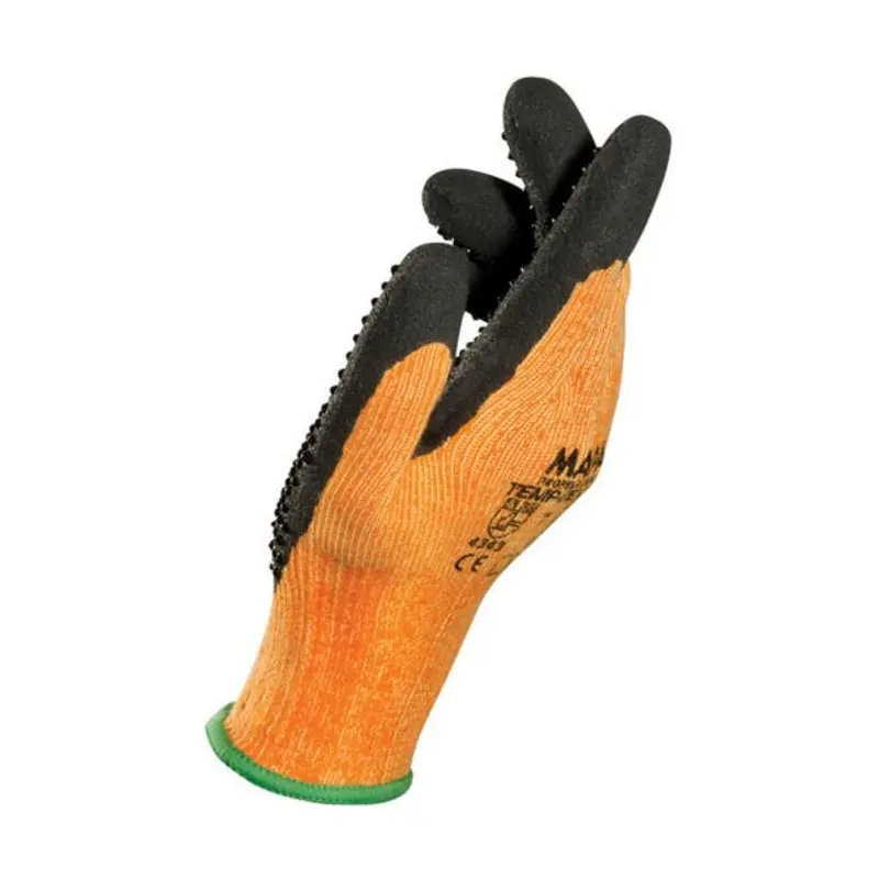 Mapa Size 7 Tempdex 720 Nitrile Gloves - Orange