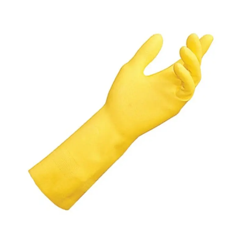 Mapa Size 8/M - Vital 124 Natural Latex Glove - Yellow