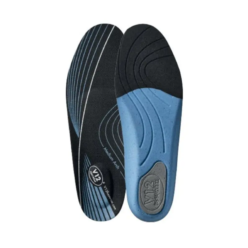 V12 Footwear Size 5 Medium Dynamic Arch Insole - Blue