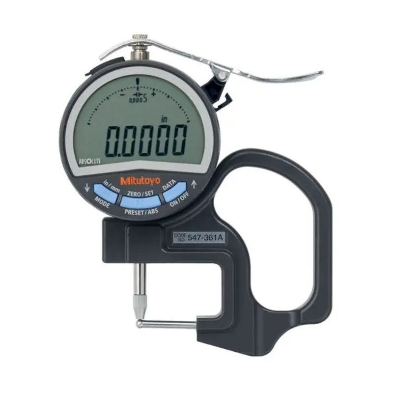 Mitutoyo 0-0.4in 0.0005in Absolute Digimatic Pipe Thickness Gauge