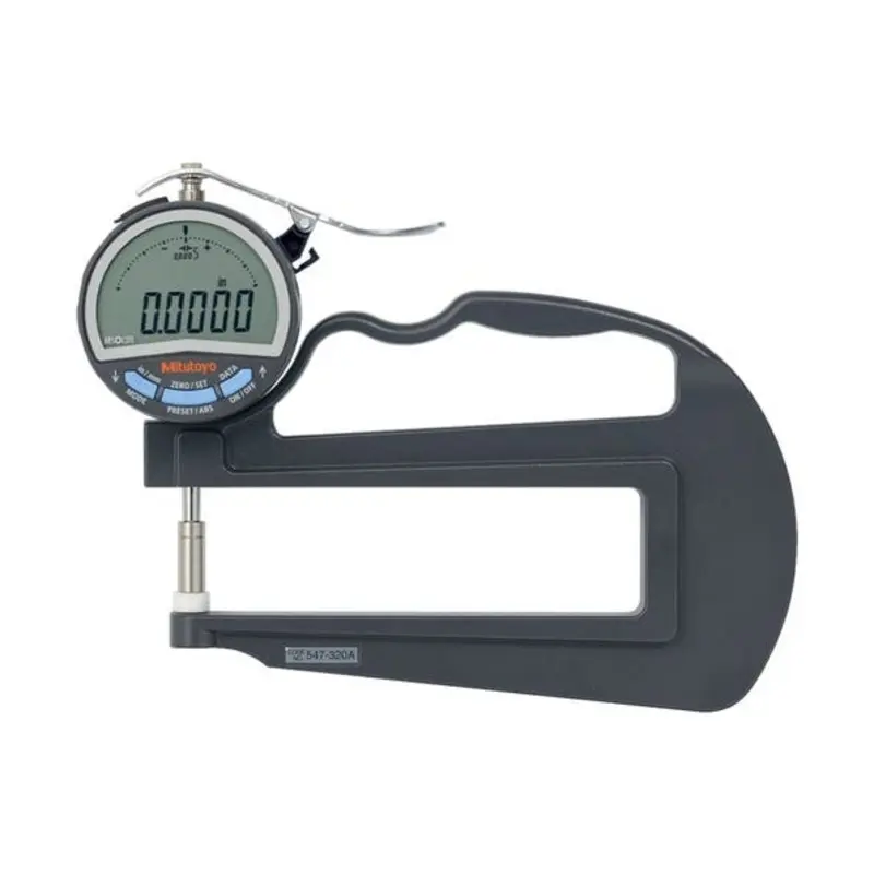 Mitutoyo 0-0.4in 0.0005in Deep Throat Absolute Digimatic Thickness Gauge