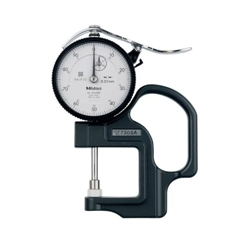 Mitutoyo 7305A 0-20mm 0.01mm Dial Indicator Thickness Gauge