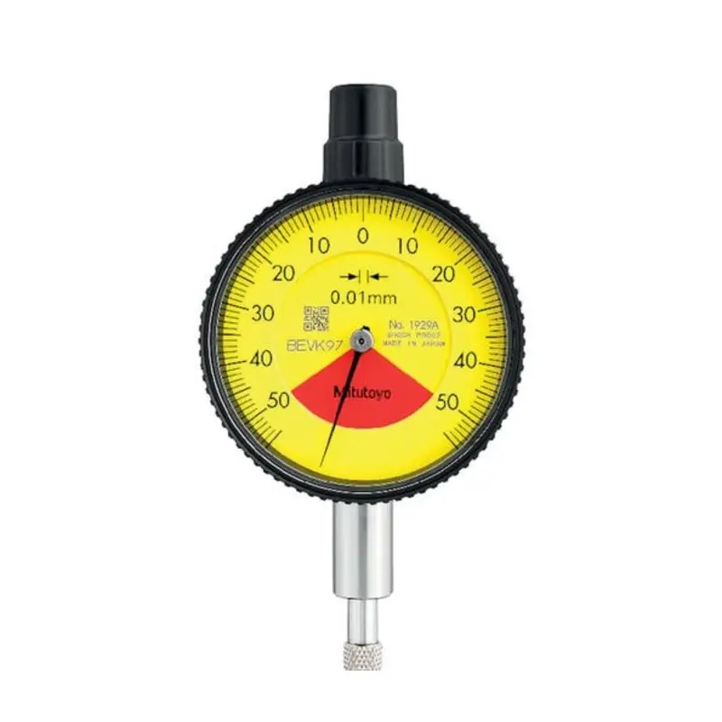 Mitutoyo 1mm 0.01mm Lug Back ISO Type Shockproof Dial Gauge