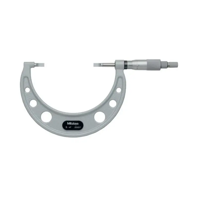 Mitutoyo 3-4in 0.75mm Hardened Steel Blade Micrometer