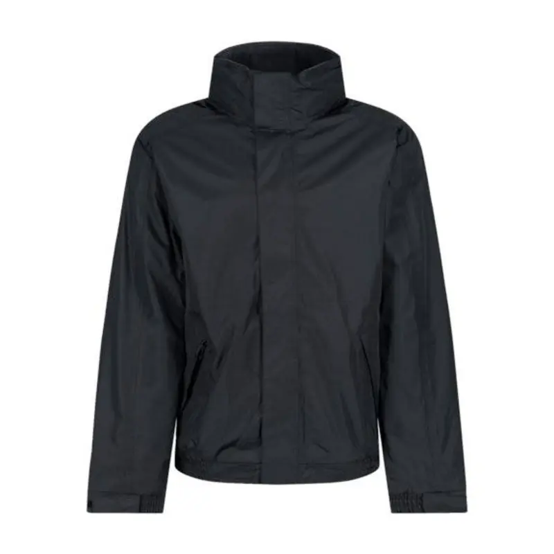 Regatta Dover Fleeces Lined Bomber Jackets - Black/Ash  | MSC Industrial Supply Co.