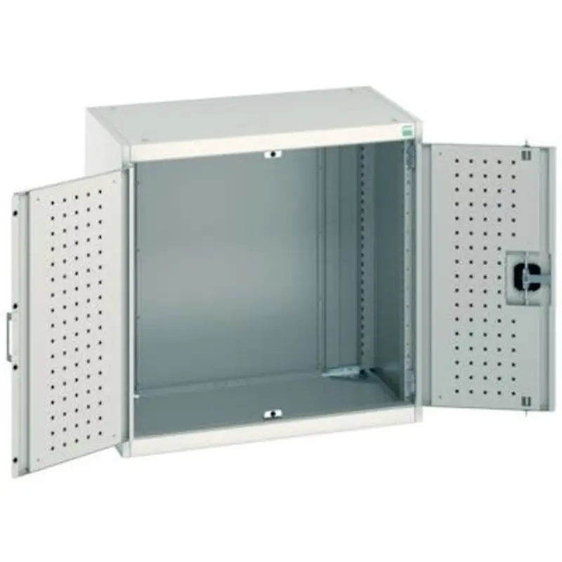 Bott Cubio CNC Perfo Door Cupboards - Light Grey  | MSC Industrial Supply Co.