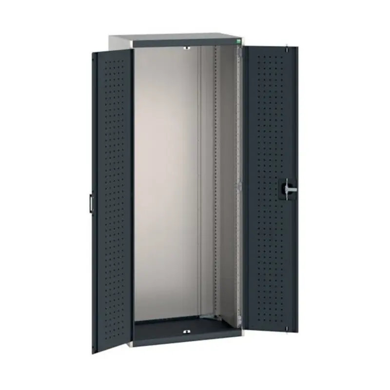 Bott Cubio CNC Storage Cupboards - Light Grey/Anthracite  | MSC Industrial Supply Co.