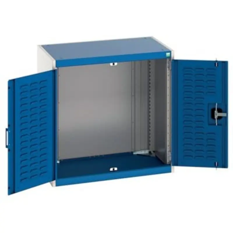 Bott Cubio CNC Storage Cupboards - Light Grey/Blue  | MSC Industrial Supply Co.