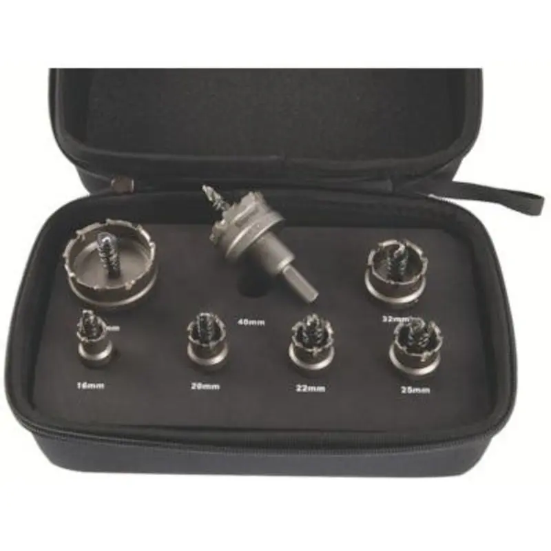 Starrett TCT Sheet Metal Holesaw Kits  | MSC Industrial Supply Co.