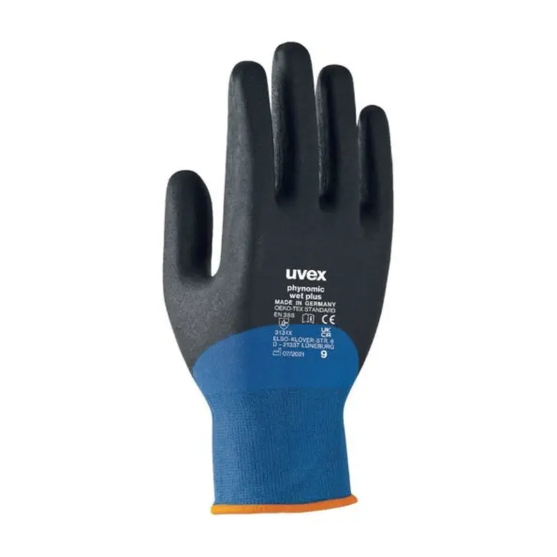 Uvex Phynomic Wet Plus Mechanical Protection Gloves  | MSC Industrial Supply Co.
