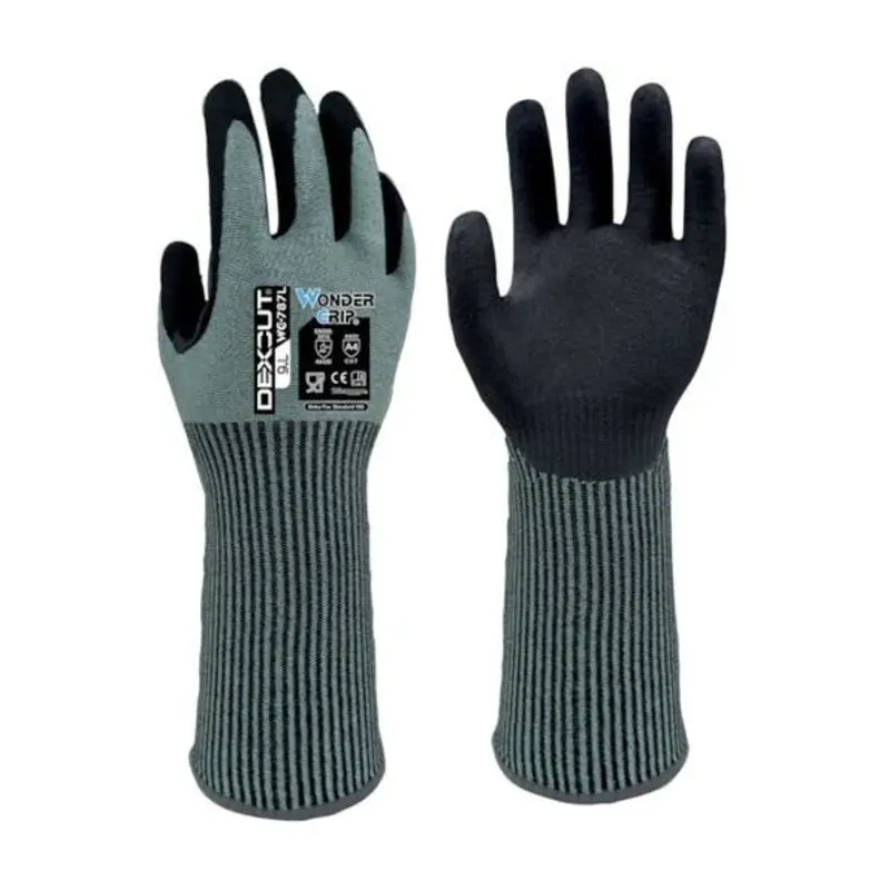 Wonder Grip WG-787L Dexcut Cut Protection Sleeve Gloves  | MSC Industrial Supply Co.