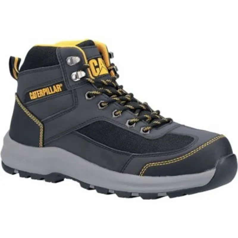 Caterpillar Elmore Hiker Safety Work Boots - Grey  | MSC Industrial Supply Co.
