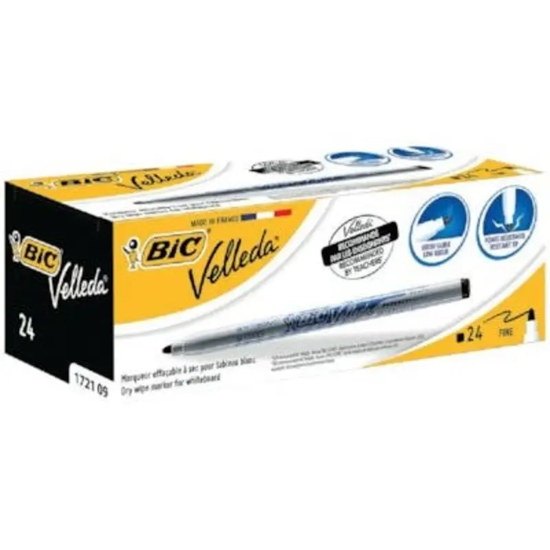Bic Velleda 1721 Whiteboard Markers  | MSC Industrial Supply Co.