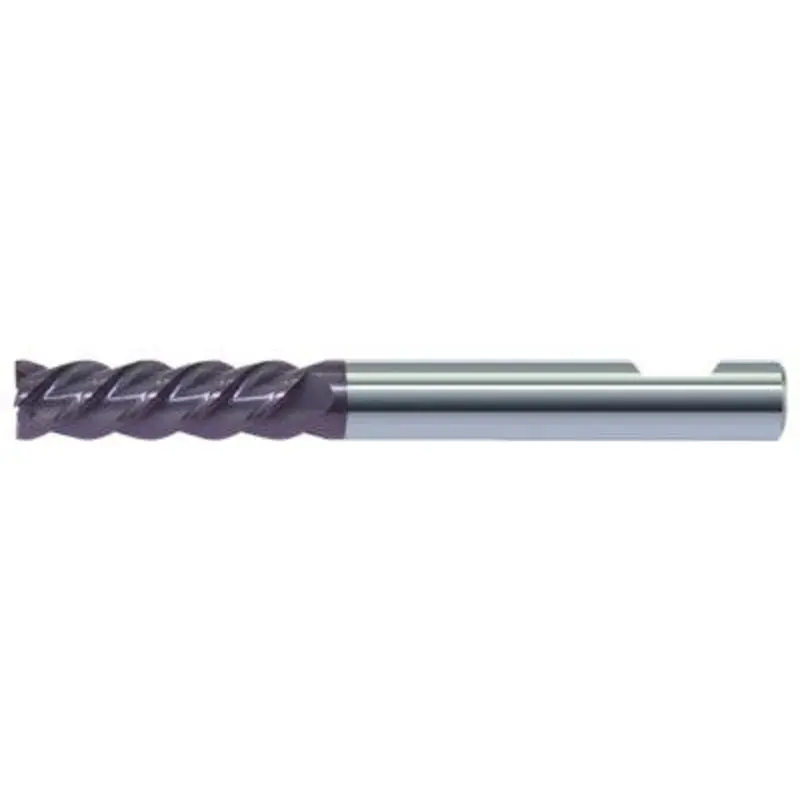 ZCC-CT Carbide AlCrN Coated Weldon Shank 45 Helix End Mills  | MSC Industrial Supply Co.