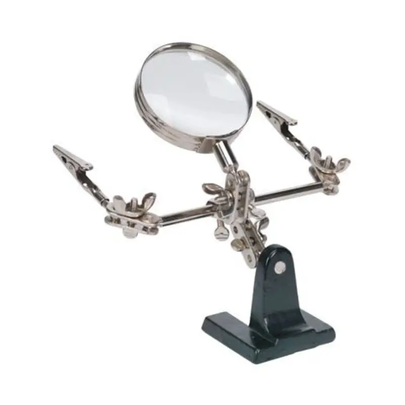 Sealey Steel Soldering Stand with Magnifying Glasses  | MSC Industrial Supply Co.