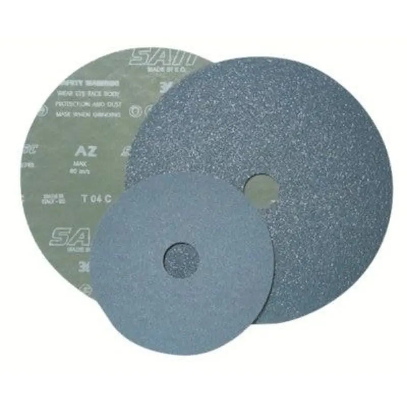 Sait Disc-D Aluminium Oxide/Zirconia Fibre Discs  | MSC Industrial Supply Co.