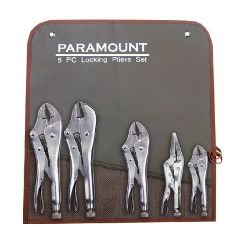Paramount 5 Piece Locking Plier Set