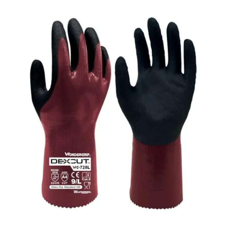 Wonder Grip Size 8/M WG-728L Dexcut Cut E Glove