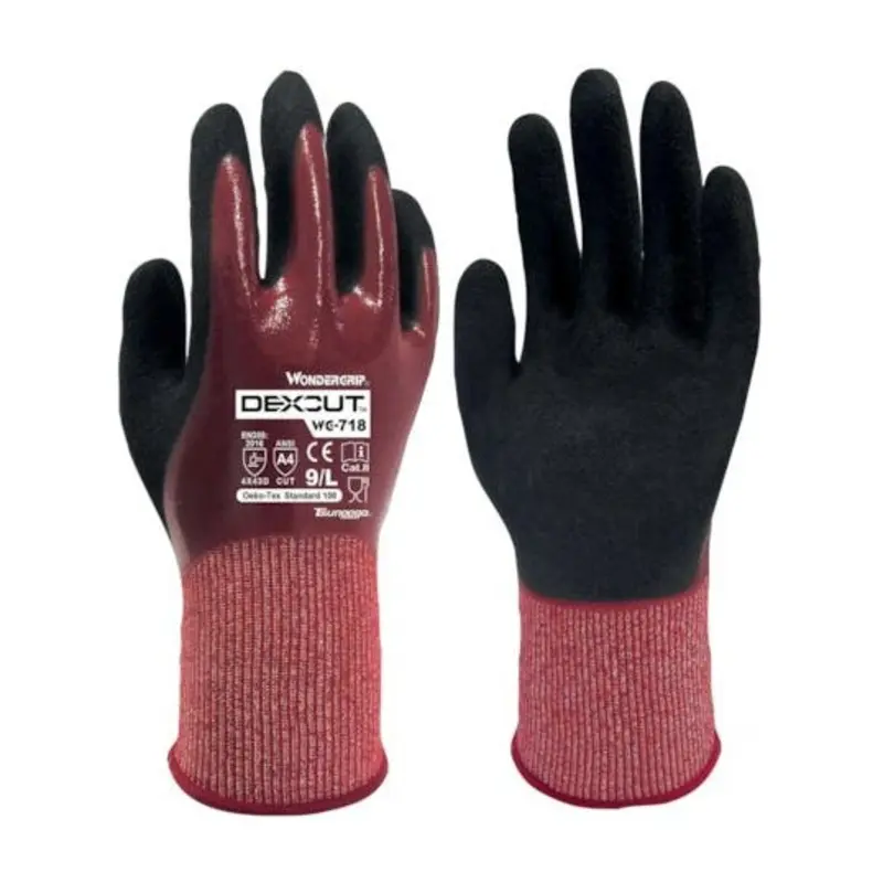 Wonder Grip Size 9/L WG-718 Dexcut Cut D Glove