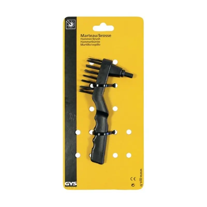 GYS Ergonimic Welding Brush and Chipping Hammer Combination