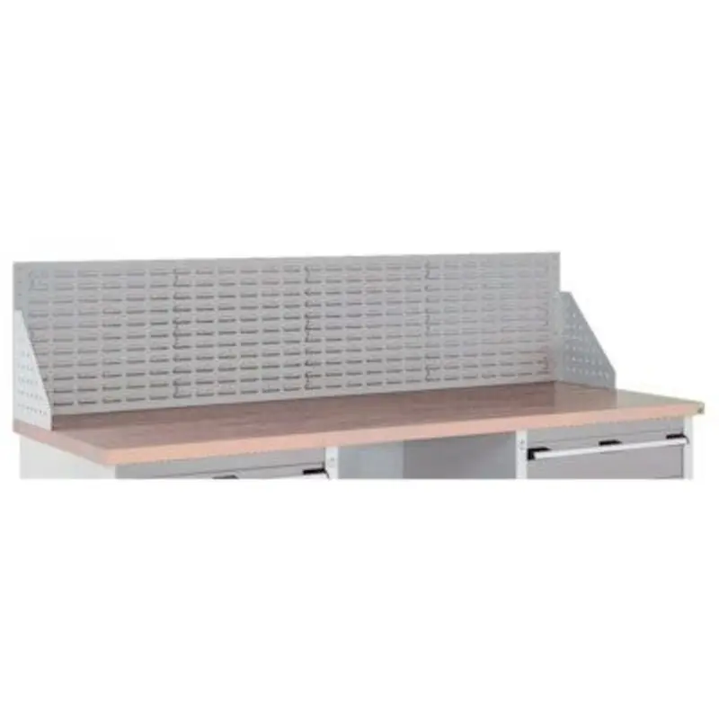 Bott Cubio Louvre Back Panel Kit To Suit 2000mm Workbench - Light Grey
