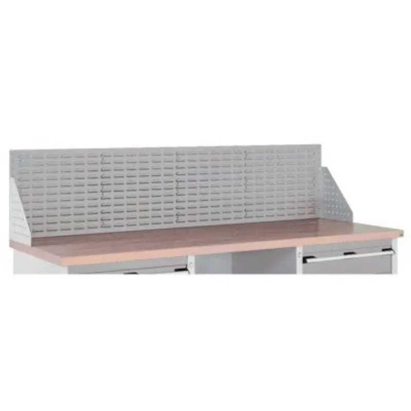 Bott Cubio Louvre Back Panel Kit To Suit 1500mm Workbench - Light Grey