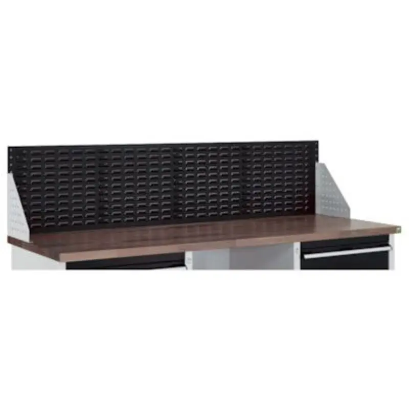 Bott Cubio Louvre Back Panel Kit To Suit 1500mm Workbench - Dark Grey