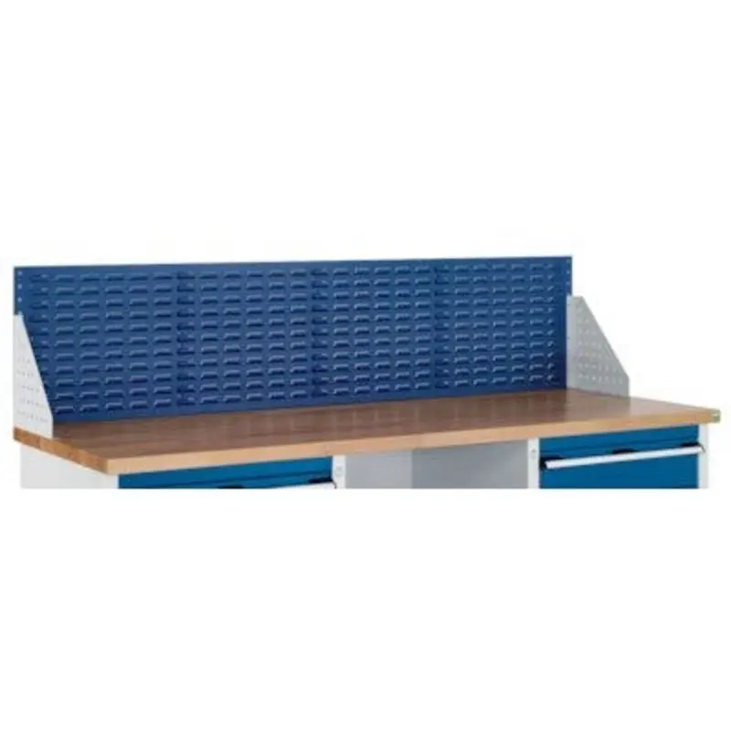 Bott Cubio Louvre Back Panel Kit To Suit 2000mm Workbench - Gentian Blue