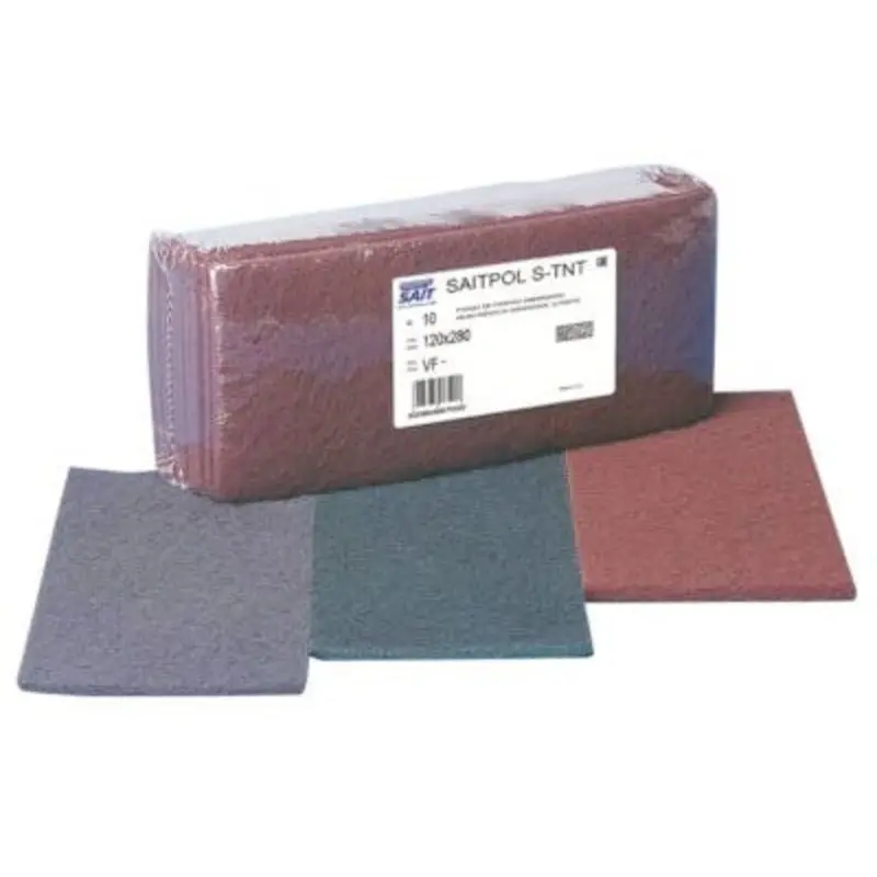 SAIT 152 X 229mm MA Grit Saitpol S-TNT Non-Woven Aluminium Oxide Hand Pad