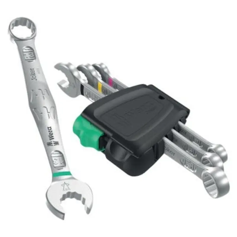 Wera 6003 Joker 4 Set 1 Combination Wrench In Clip 4 Piece