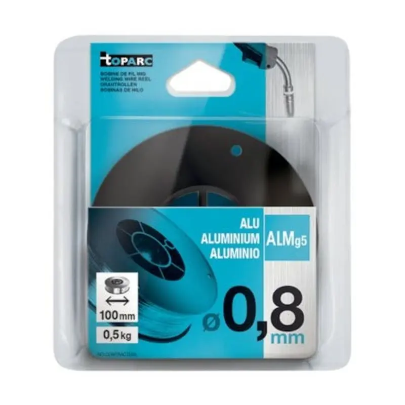 GYS 0.8mm Mig Wire Reel Aluminium Almg5 0.5Kg