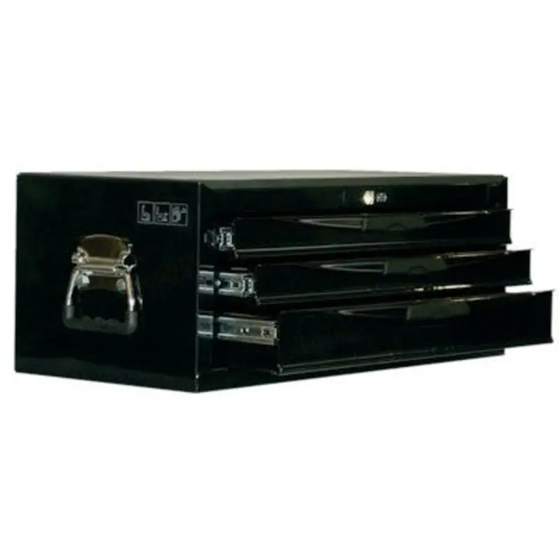 Teng Tools 26in 3 Drawers Pro Middle Box - Black