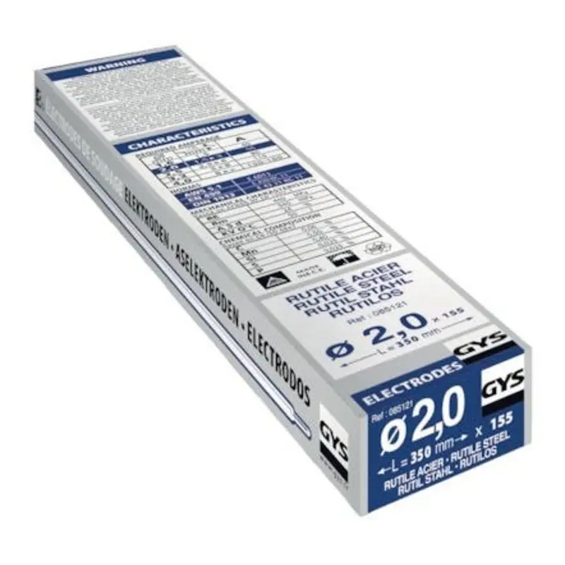 GYS 2mm 155 Rutile Steel Electrodes Type Gy38 X2.0