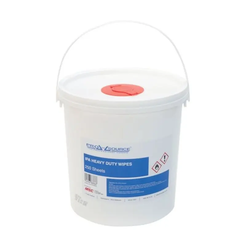 Pro-Source Bucket of 250 IPA Heavy-Duty Wipes