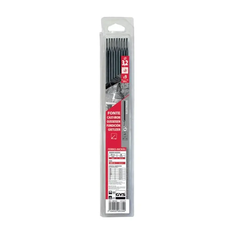 GYS 3.2mm 9 Cast Iron Electrodes