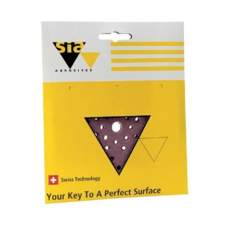 Sia Abrasives 150mm Siafast 81 Hole 1950 Disc 120 Grade - Pack of 10 1950