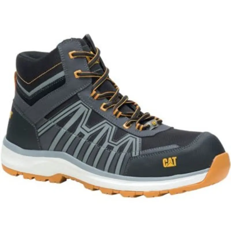 Caterpillar Size 10 - Charge Hiker Safety Work Boots - Black/Orange