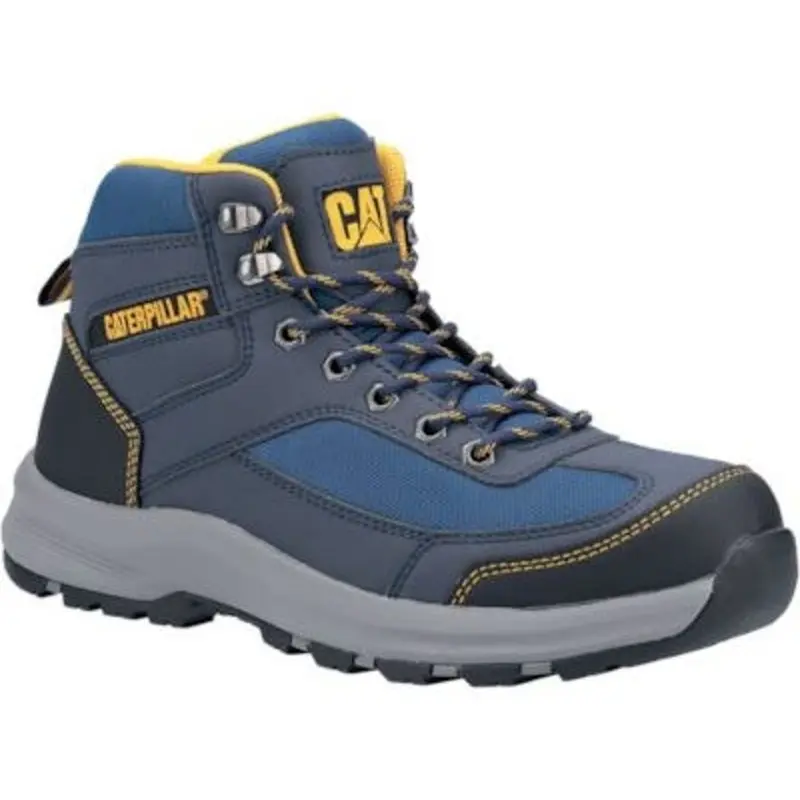 Caterpillar Size 10 - Elmore Hiker Safety Work Boots - Navy