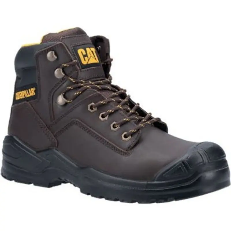 Caterpillar Size 13 - Striver Safety Work Boots - Brown