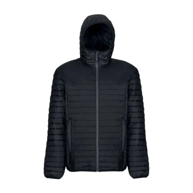 Regatta Size XXL - Honestly Made Recycled Thermal Hooded Jacket - Black