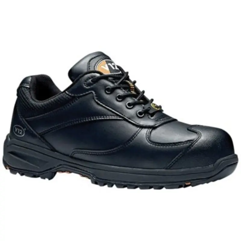 V12 Footwear Size 7 V1910 Boost IGS S3 HRO SRC Safety Trainers - Black
