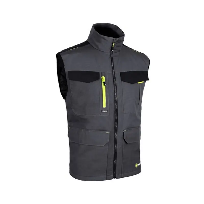 Beeswift Size L - Workwear Bodywarmer - Grey/Black