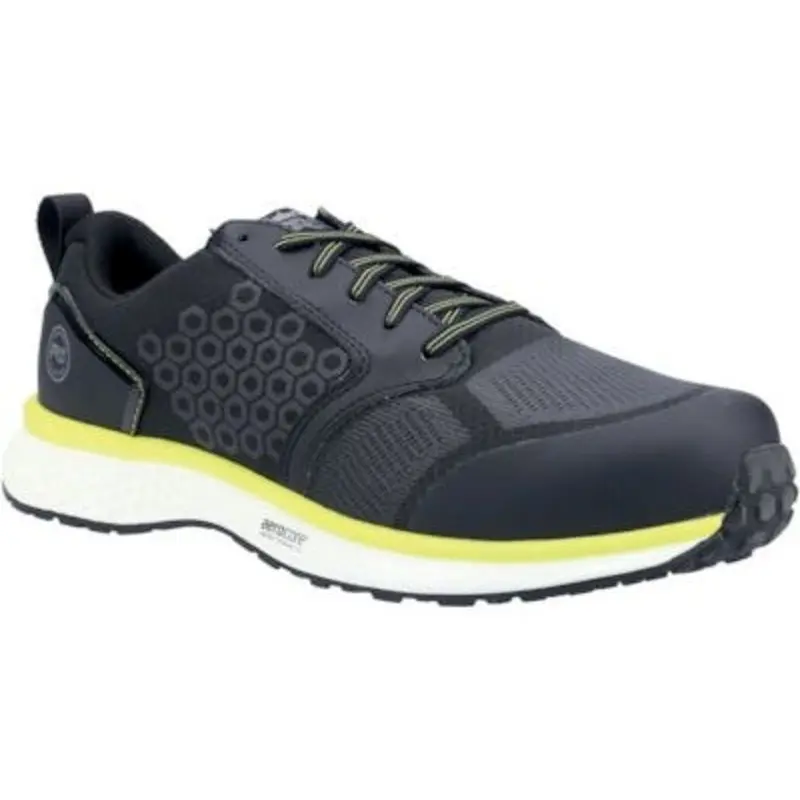 Timberland Size 9 Reaxion Safety Trainers - Black/Yellow
