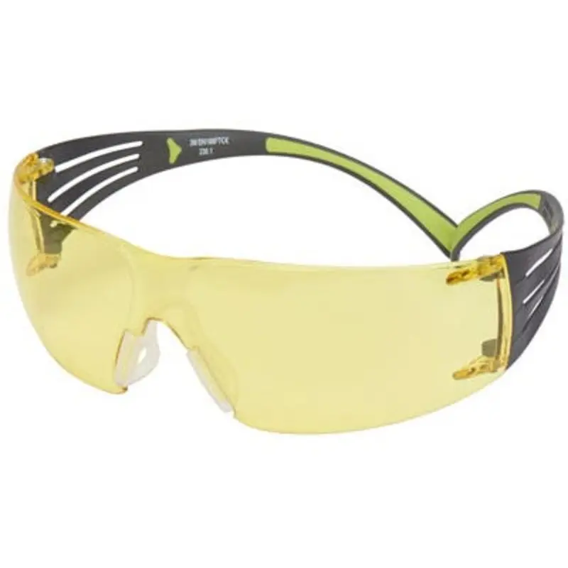 3M SecureFit Amber Anti-Scratch - Anti-Fog Safety Lens